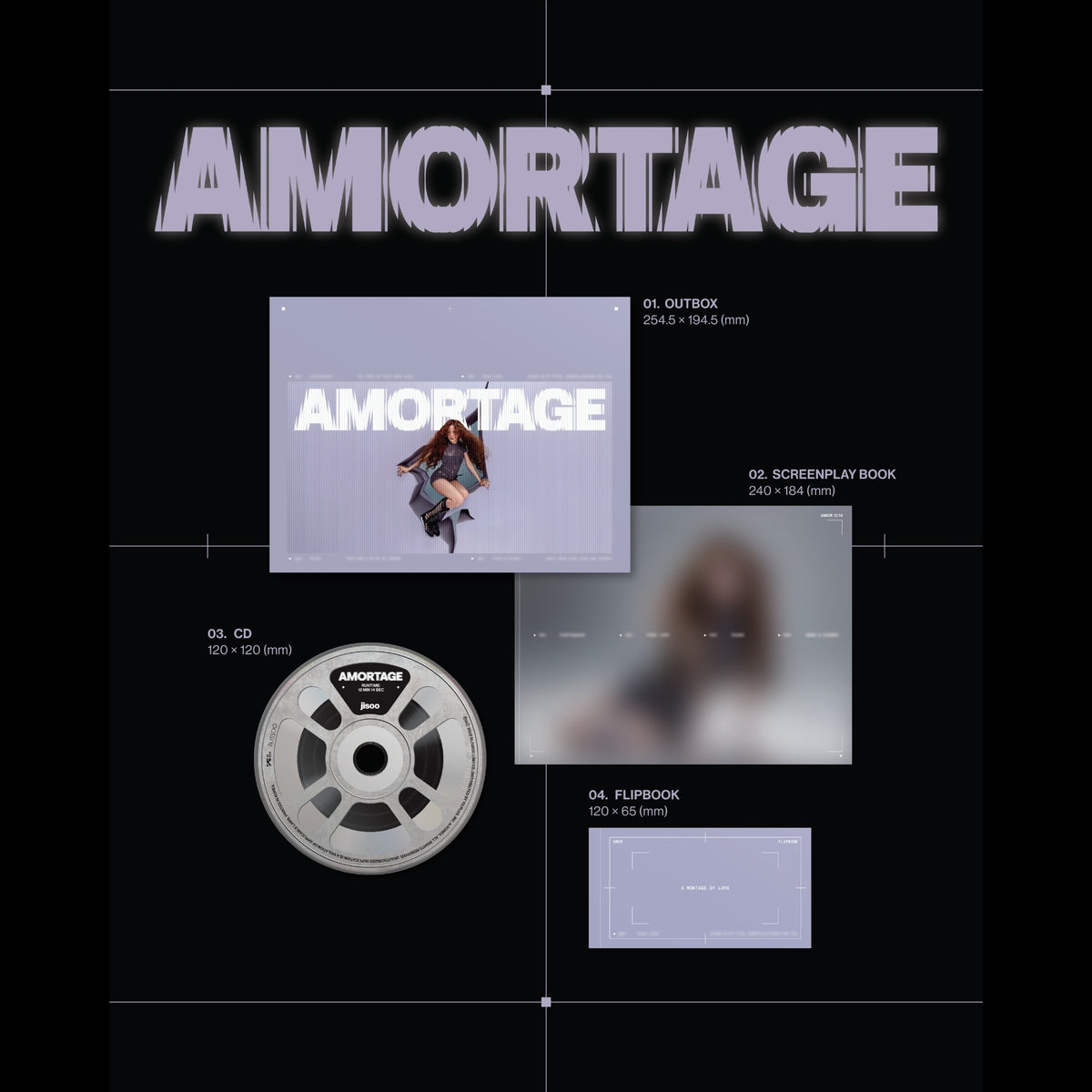 AMORTAGE (PURPLE ver.) US ONLY EXCLUSIVE PHOTOCARD (LIMITED QUANTITY)