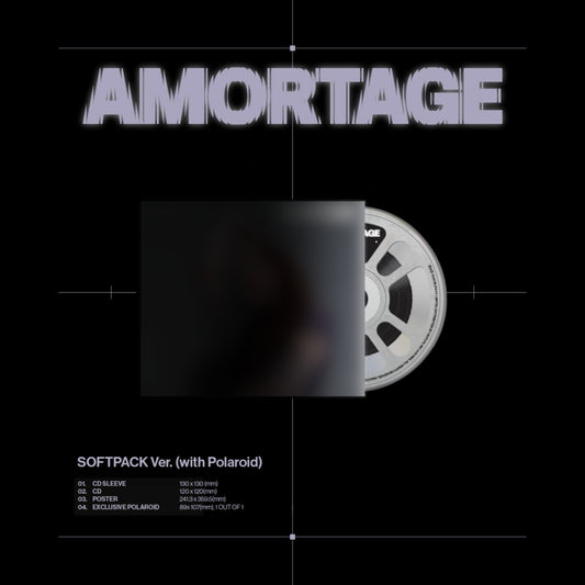 AMORTAGE - Polaroid softpack CD