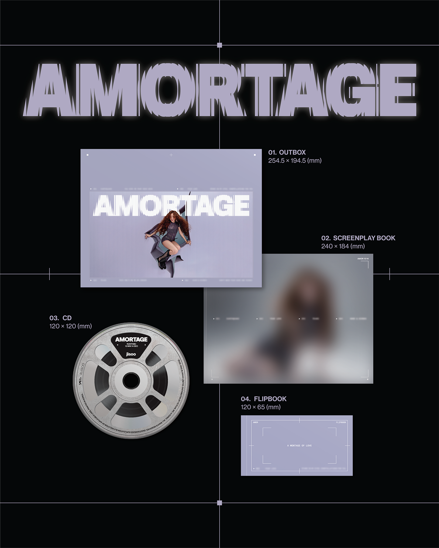 AMORTAGE (PURPLE ver.) US ONLY EXCLUSIVE PHOTOCARD (LIMITED QUANTITY)
